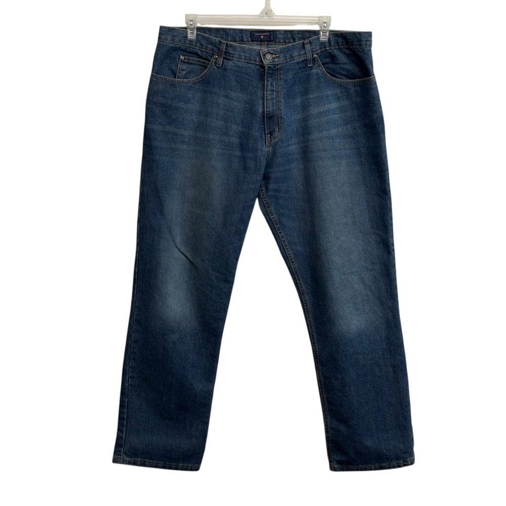 Saddlebred Jeans Size 42 X 32 Adult Mens Dark Blue jeans